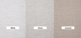 Motorized Roller Shades 100% Blackout Linen