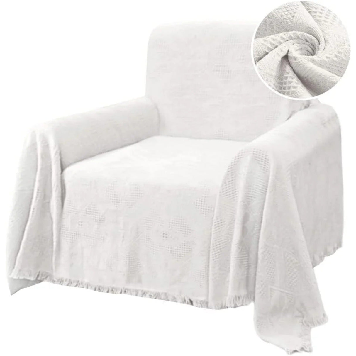 H.VERSAILTEX Cotton Sofa Covers Couch Cover