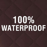H.VERSAILTEX 100% Waterproof Sofa Cover Non-Slip Machine Washable with Elastic Straps Slipcovers Pet-friendly Furniture Protector (Oversized Sofa, French Oak)