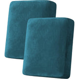 Velvet Stretch Couch Cushion Cover Plush Cushion Slipcover