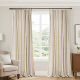Marisel Faux LInen Heavyweight curtains