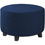 Ottoman Cover Slipcover Rectangle Fit Length Footrest Sofa Slipcovers Stool Cover