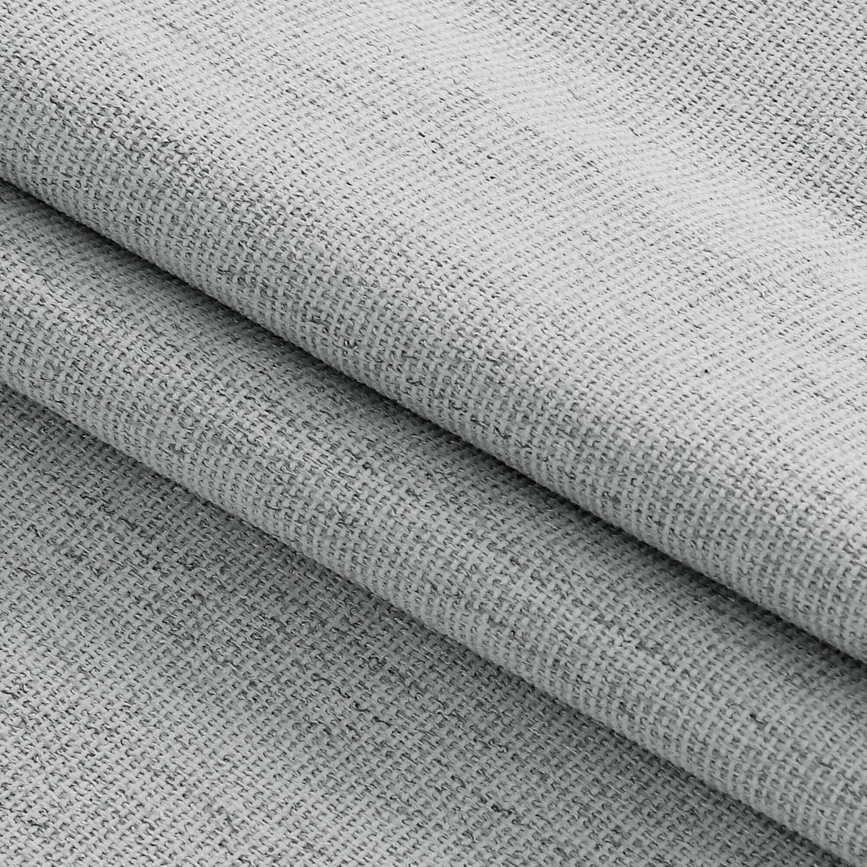 H.VERSAILTEX 100% Blackout Curtain Linen Textured Chenille Grommet Thermal Curtains for Bedroom Light-Blocking (2 Panels, 52" x 96", Glacier Gray)
