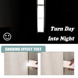 H.VERSAILTEX Natural Linen Blackout Curtains Set of 2 Panels, 100% Completely Blackout Curtains for Sliding Glass Door/Patio (52" x 96", Natural)