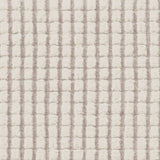 H.VERSAILTEX 2 Pieces Checkerboard Slipcovers Stretch with Individual T Cushion Coverfor Living Room(1 Cushion Armchair, Ivory)