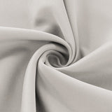 H.VERSAILTEX Thermal Insulated 100% Blackout Grommet Curtains for Bedroom, Pumice Stone, 52" x 84", 2 Panels