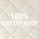H.VERSAILTEX 100% Waterproof Sofa Cover Non-Slip Machine Washable with Elastic Straps Slipcovers Pet-friendly Furniture Protector (Oversized Sofa, French Oak)