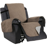 Reversible Furniture Protector Anti-Slip Water Resistant 2" Elastic Straps Couch Covers