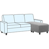 Ottoman Cover Slipcover Rectangle Fit Length Footrest Sofa Slipcovers Stool Cover