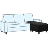 Ottoman Cover Slipcover Rectangle Fit Length Footrest Sofa Slipcovers Stool Cover