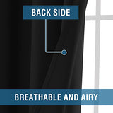 Blackout Thermal Insulated Grommet Solid Color Curtains