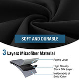 Blackout Thermal Insulated Grommet Solid Color Curtains
