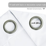Blackout Thermal Insulated Grommet Solid Color Curtains