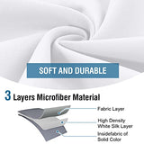 Blackout Thermal Insulated Room Darkening Back Tab/Rod Pocket Solid Color Curtains
