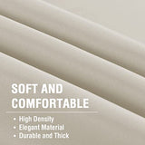 Blackout Thermal Insulated Room Darkening Back Tab/Rod Pocket Solid Color Curtains