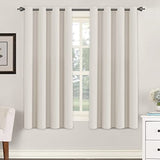 Blackout Thermal Insulated Grommet Solid Color Curtains