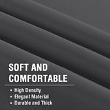 Blackout Thermal Insulated Room Darkening Back Tab/Rod Pocket Solid Color Curtains
