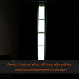 Blackout Thermal Insulated Grommet Solid Color Curtains