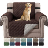 Reversible Chair Covers Water Repellent Chair Slipcover for Dogs Pets Furniture Protector