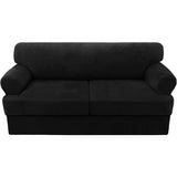 Sofa Slipcovers Thick Velvet Couch Cover Stretch T Cushion Sofa Covers Individual T Cushion Covers,
