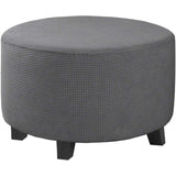 Ottoman Cover Slipcover Rectangle Fit Length Footrest Sofa Slipcovers Stool Cover