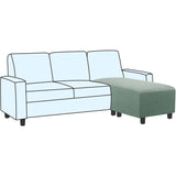 Ottoman Cover Slipcover Rectangle Fit Length Footrest Sofa Slipcovers Stool Cover