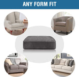 Velvet Stretch Couch Cushion Cover Plush Cushion Slipcover