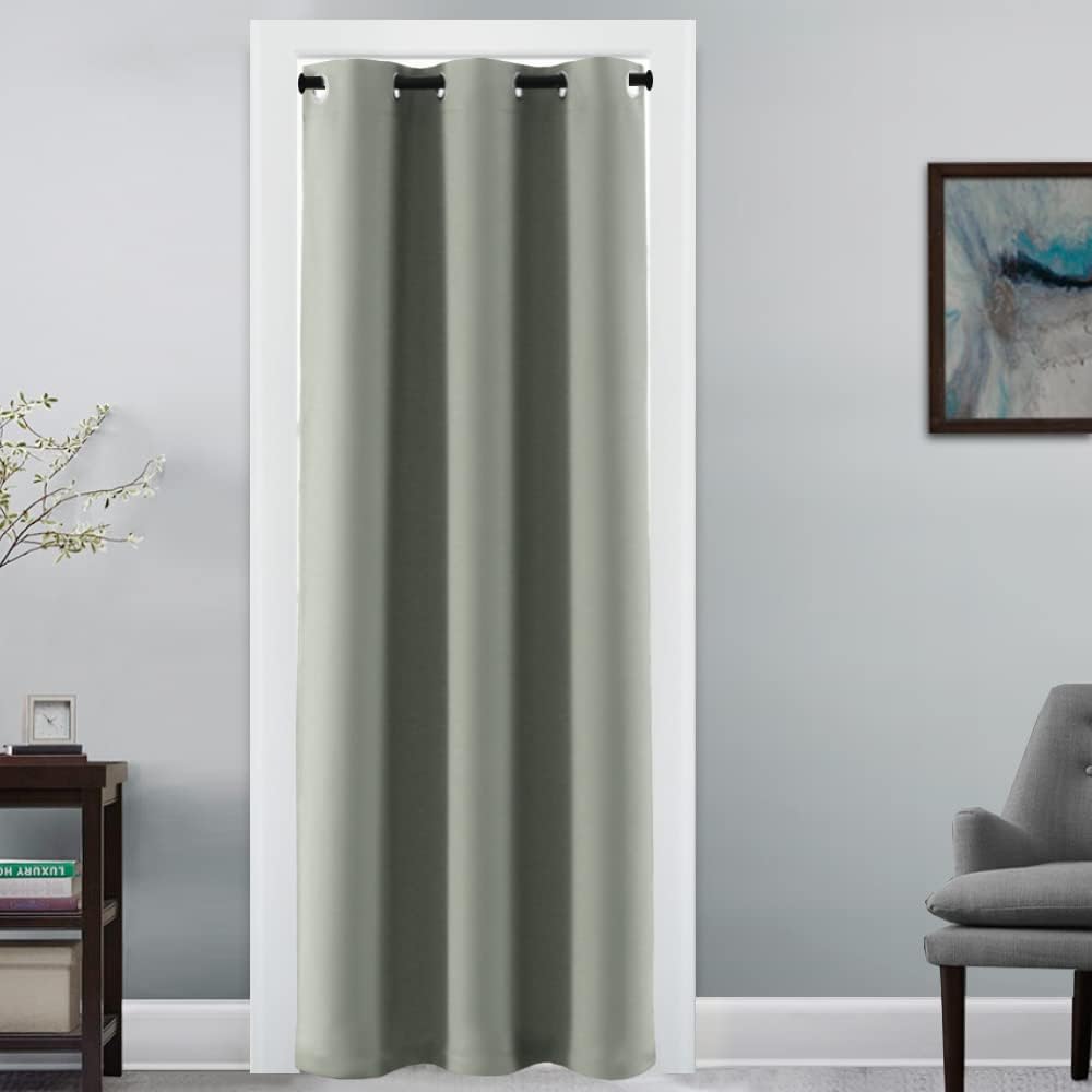 Light Blocking Thermal Insulated Curtain Grommet Top One Panel