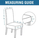 H.VERSAILTEX Velvet Dining Chair Covers Stretch Parson Chair Slipcovers, Set of 2
