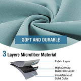 Blackout Thermal Insulated Grommet Solid Color Curtains