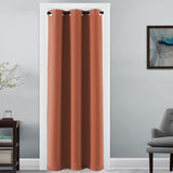 100% Blackout Thermal Insulated Grommet Solid Color Curtains