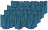 Blackout Rod Pocket Window Valance Solid Curtains