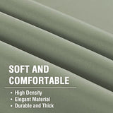 Blackout Thermal Insulated Room Darkening Back Tab/Rod Pocket Solid Color Curtains
