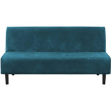 Real Velvet Futon Cover Armless Sofa Covers Sofa Bed Covers Stretch Futon Couch Cover