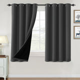 ?special discount?100% Blackout Thermal Insulated Blackout Curtains for Bedroom