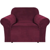 Stretch Velvet Sofa Covers for Cushion Couch Covers Sofa Slipcovers Furniture Protector
