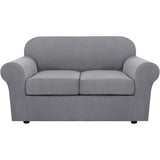 4 Piece Stretch Couch Covers for Cushion Couch Sofa Furniture Slipcovers