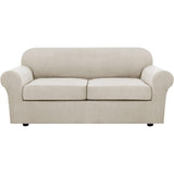 4 Piece Stretch Couch Covers for Cushion Couch Sofa Furniture Slipcovers