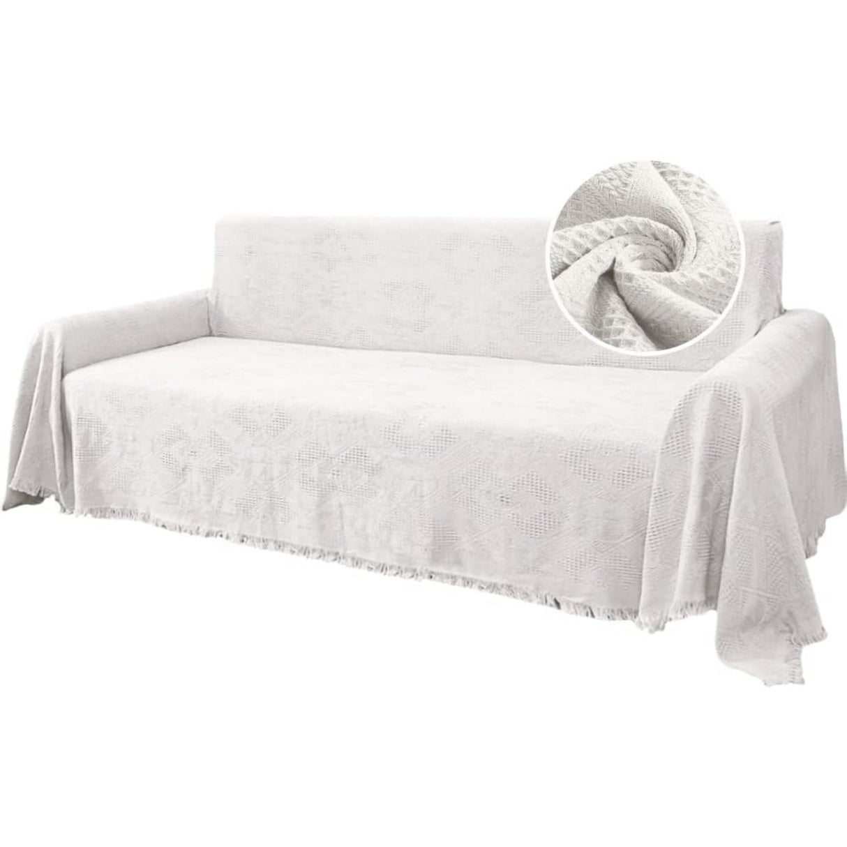 H.VERSAILTEX Cotton Sofa Covers Couch Cover