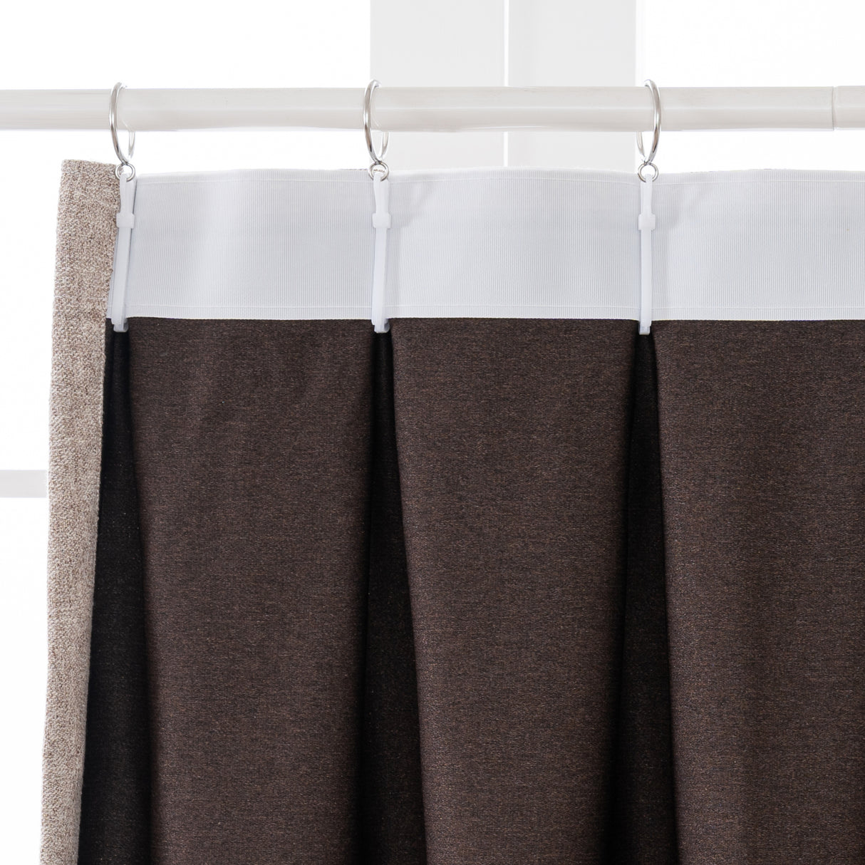 Sarella Premium Velvet Curtain Pleated