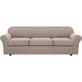 4 Piece Stretch Couch Covers for Cushion Couch Sofa Furniture Slipcovers