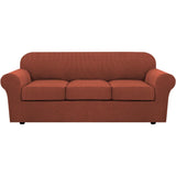 4 Piece Stretch Couch Covers for Cushion Couch Sofa Furniture Slipcovers