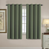 Light Blocking Thermal Insulated Curtain Grommet Top One Panel