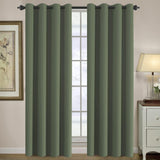 Light Blocking Thermal Insulated Curtain Grommet Top One Panel