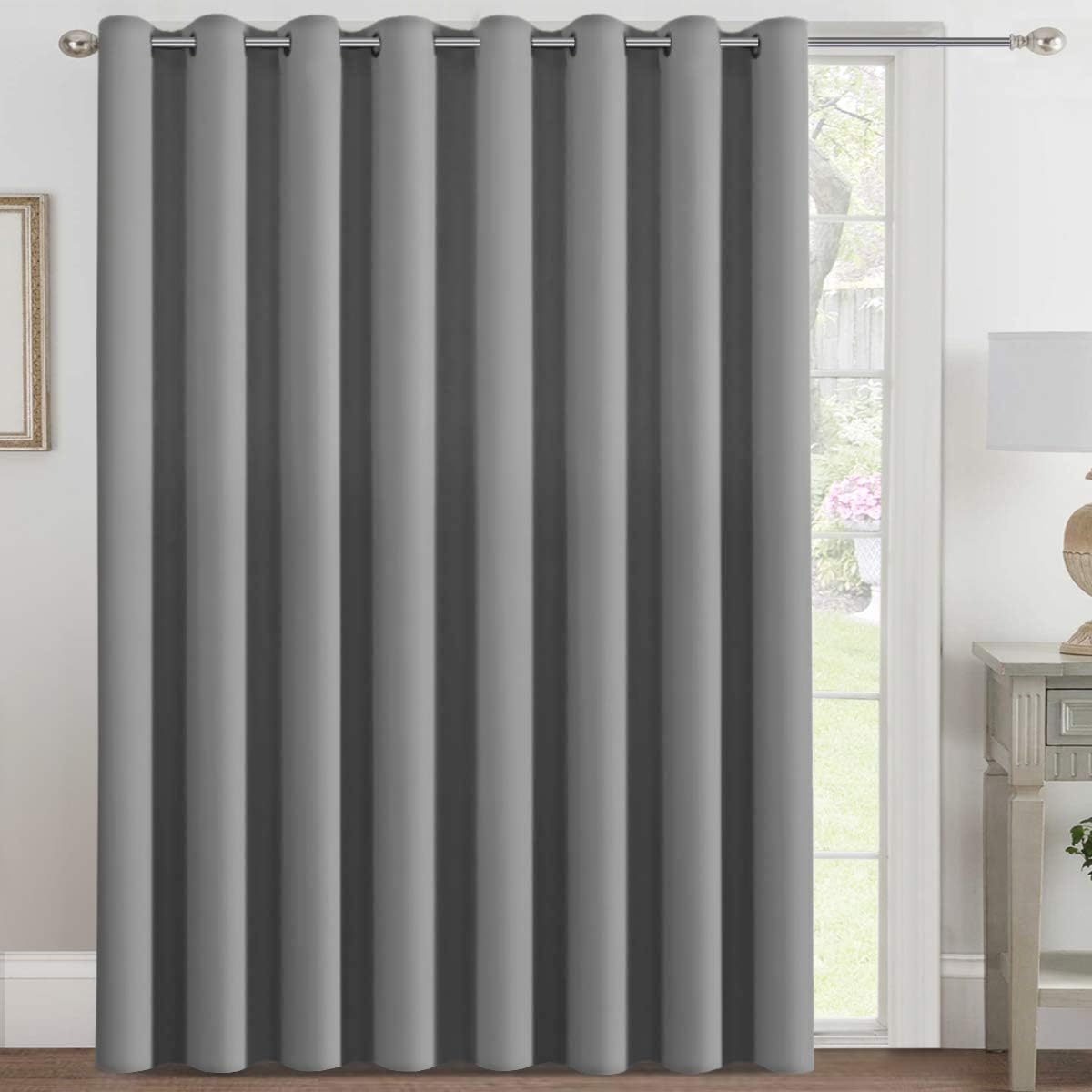 Light Blocking Thermal Insulated Curtain Grommet Top One Panel