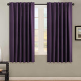 Blackout Thermal Insulated Tab/Rod Pocket Solid Color Curtains