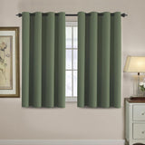 Light Blocking Thermal Insulated Curtain Grommet Top One Panel