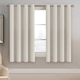 Blackout Thermal Insulated Treatment Extra Long Grommet Top Solid Color Curtains