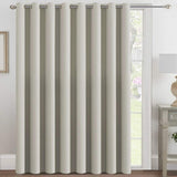 Light Blocking Thermal Insulated Curtain Grommet Top One Panel