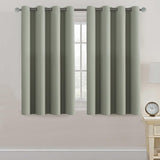 Light Blocking Thermal Insulated Curtain Grommet Top One Panel